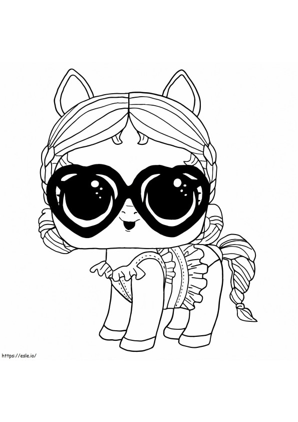 Coloriage Vacay Neigh Neigh Mdr Animaux à imprimer dessin