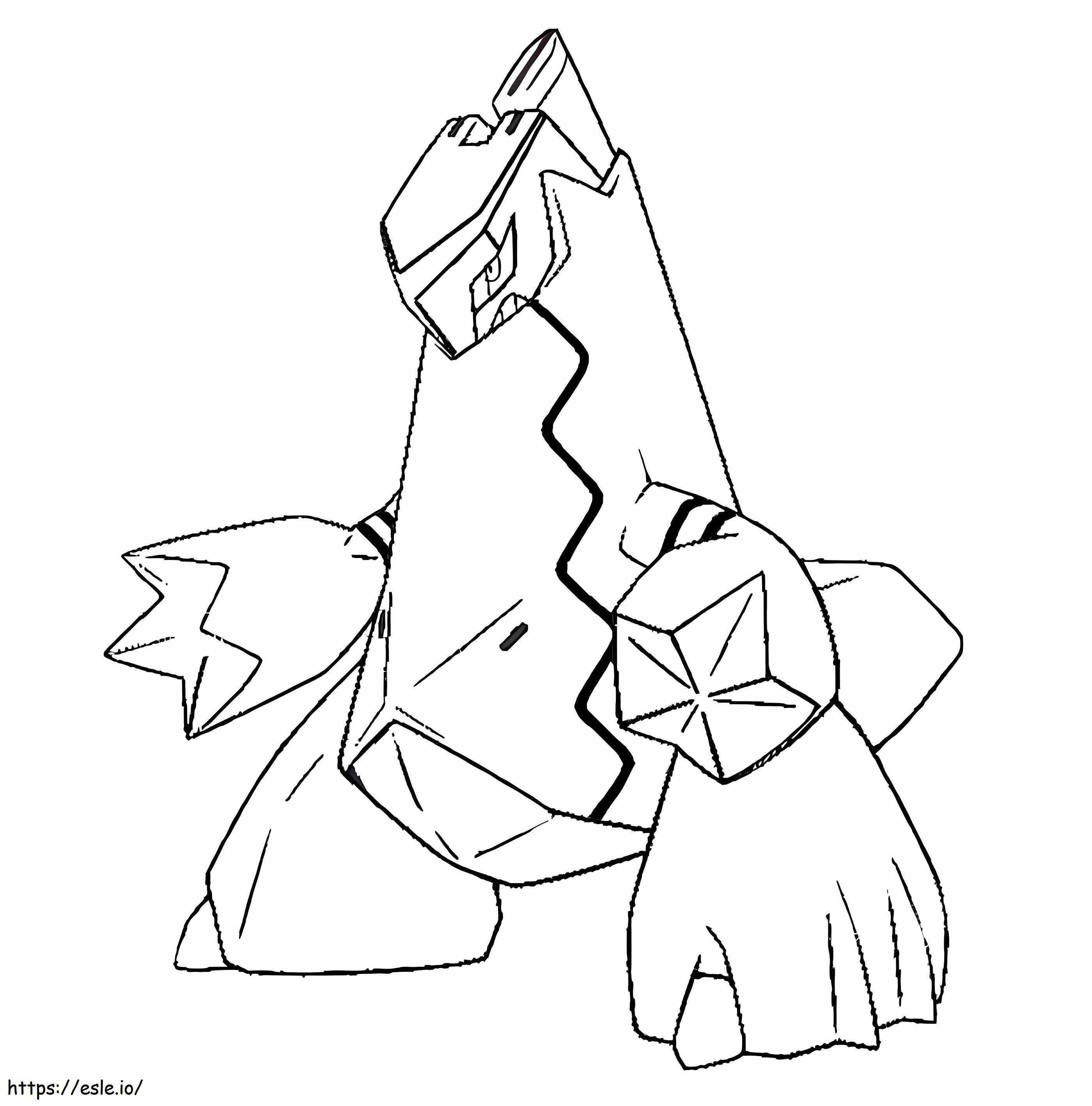 Coloriage Pokémon de jeu difficile à imprimer dessin