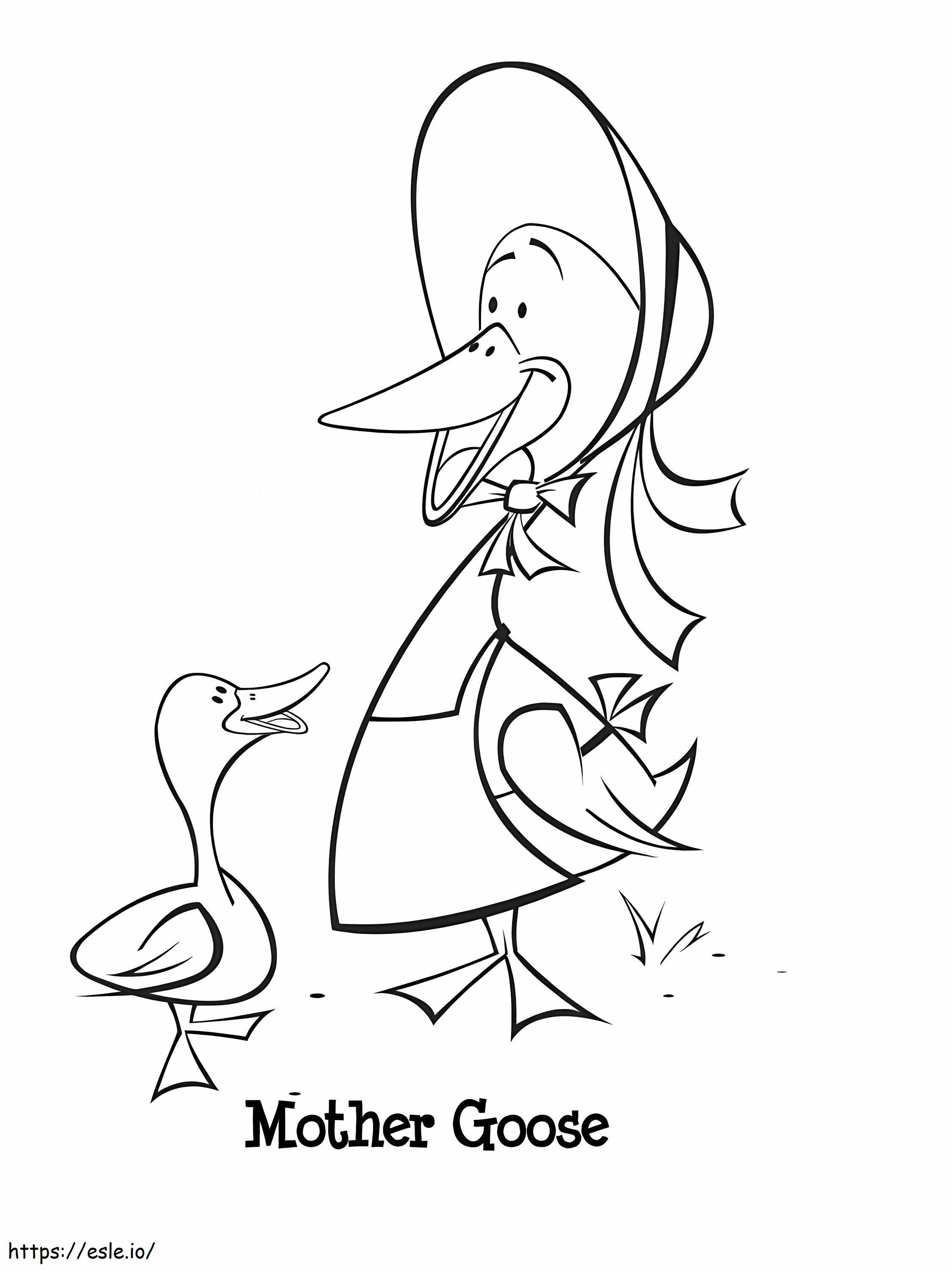 Mother Goose 7 coloring page