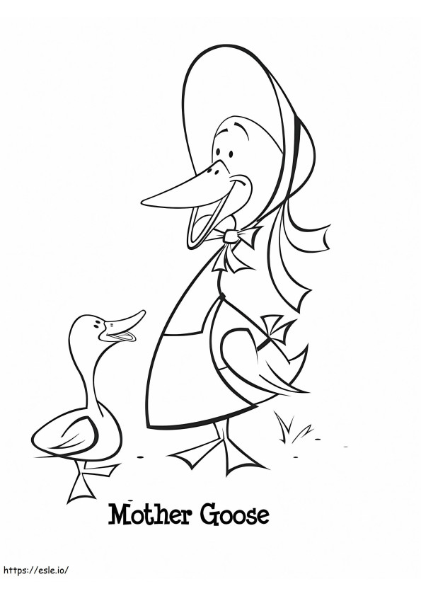 Mother Goose 7 coloring page