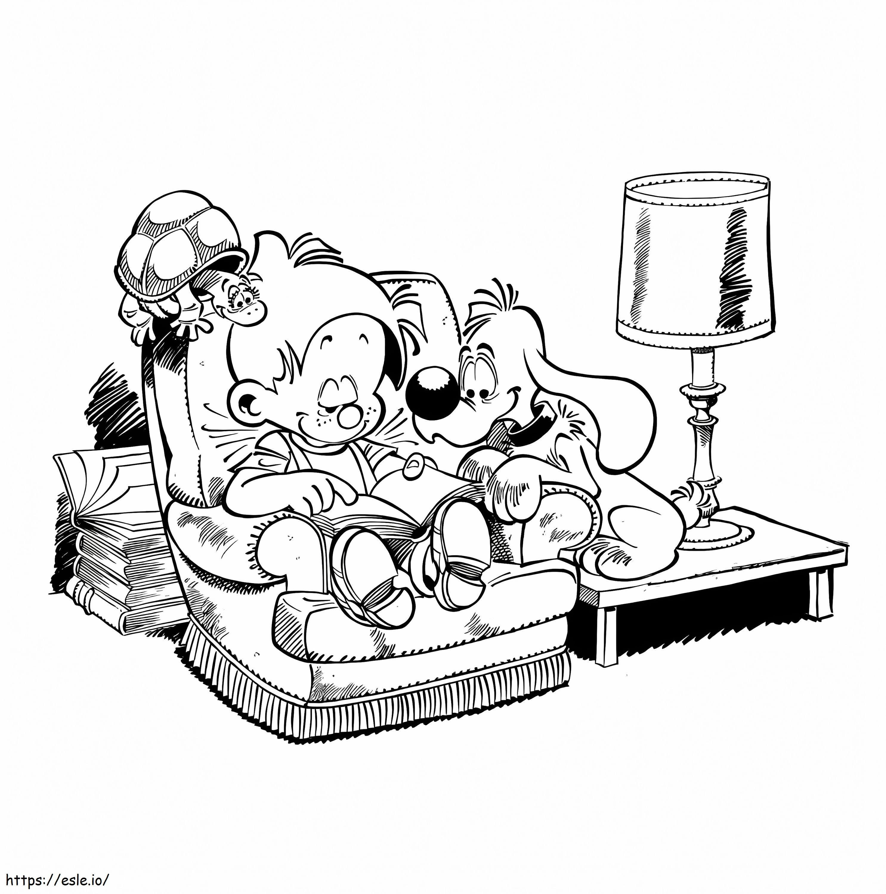 Billy And Buddy 13 coloring page