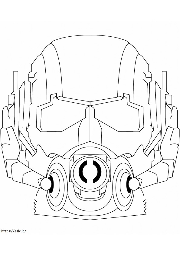 1566891261 Ant Man Mask A4 coloring page