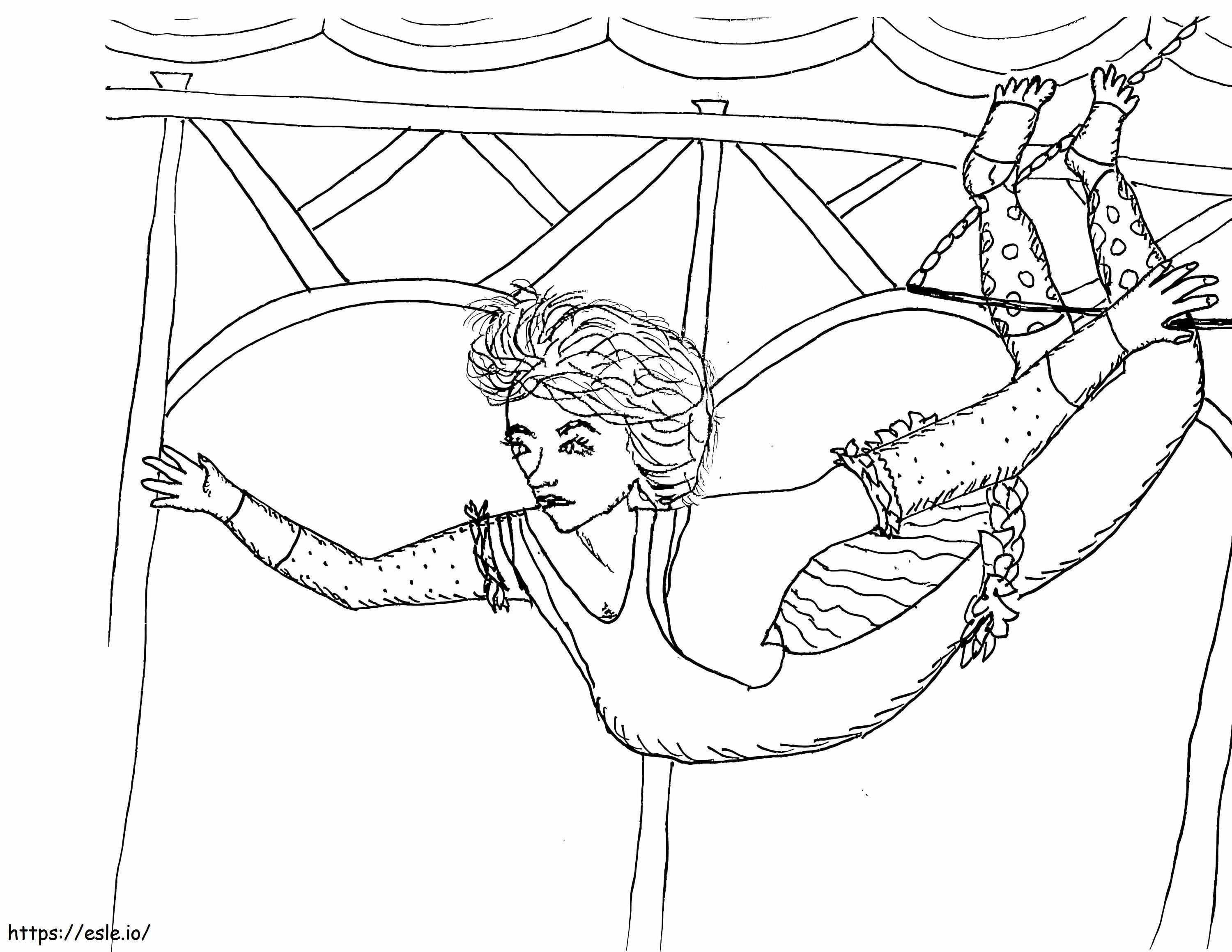 The Greatest Showman 6 coloring page