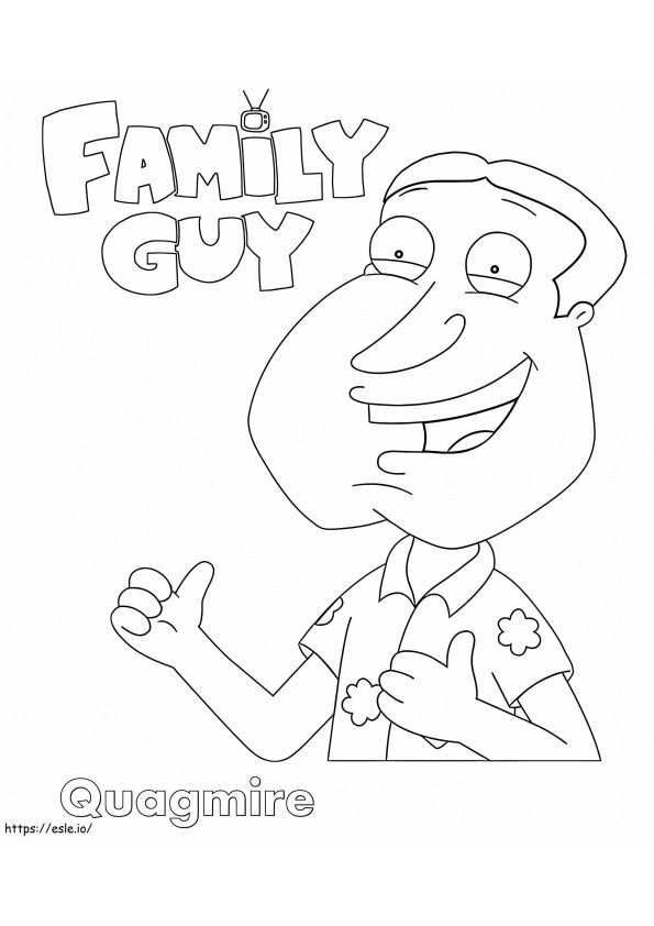 Quagmire Family Guy boyama