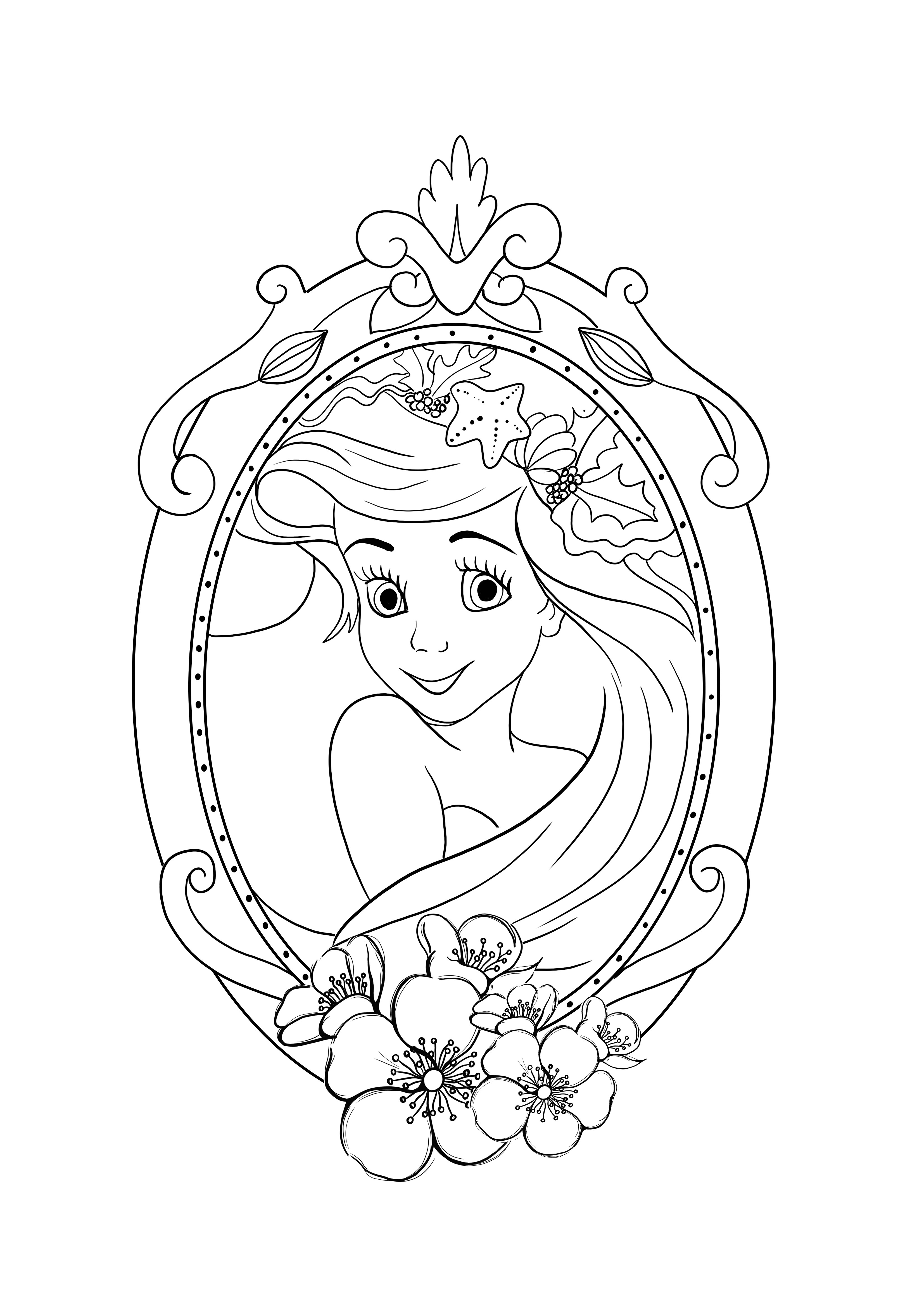 Ariel Coloring Pages Best Coloring Pages For Kids - Otakugadgets