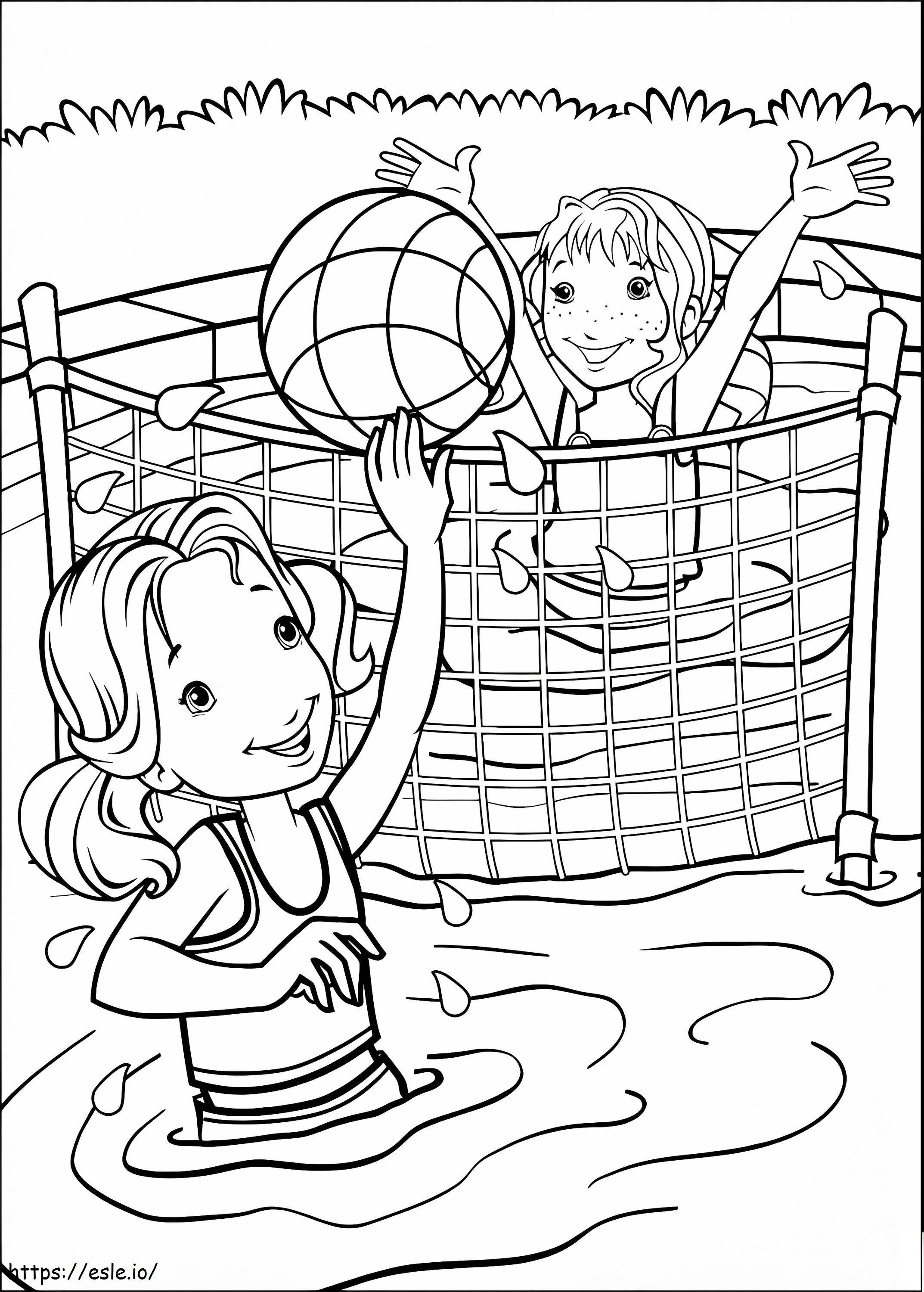 Holly Hobbie And Friends 2 coloring page