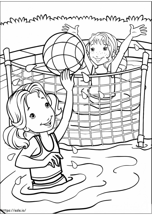 Holly Hobbie And Friends 2 coloring page