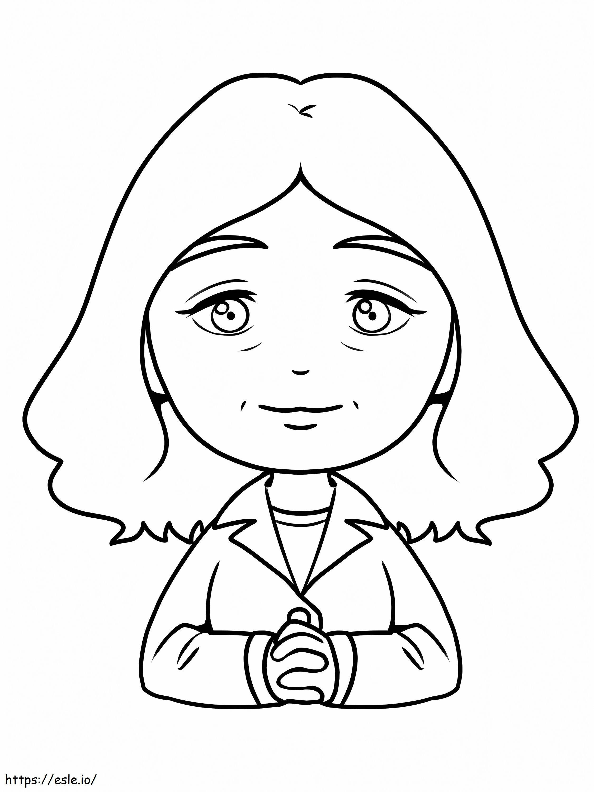 Doctor Theresa Tam coloring page