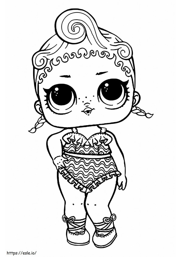 Lol Doll 27 coloring page