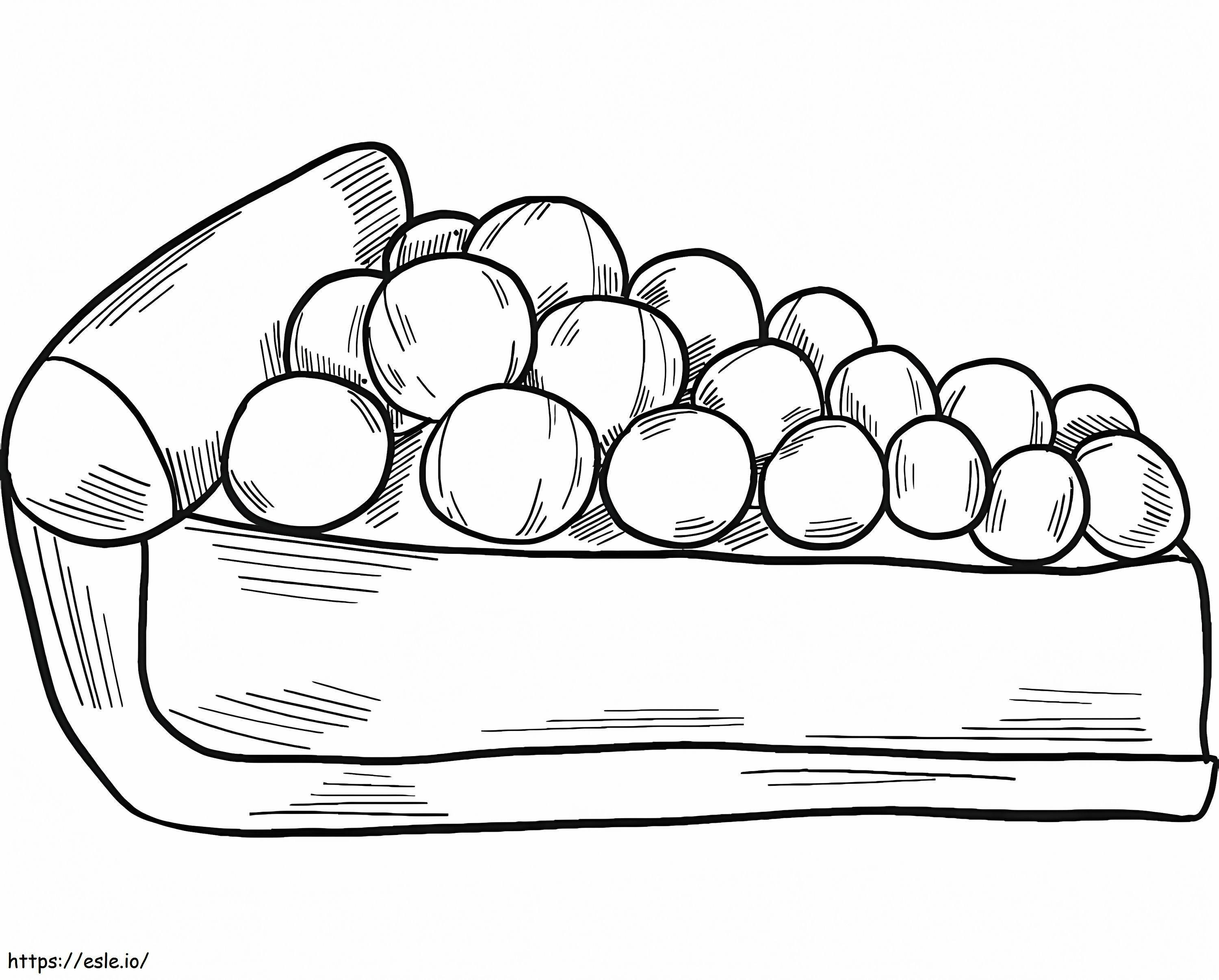 Free Piece Of Pie coloring page