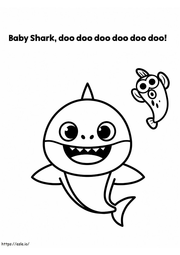 1583893219 Pinkfong Baby Shark Meu primeiro grande livro para colorir 9781499810 para colorir