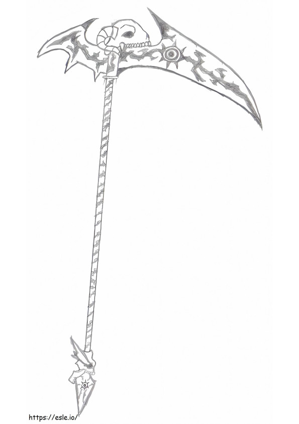 Fresh Scythe coloring page