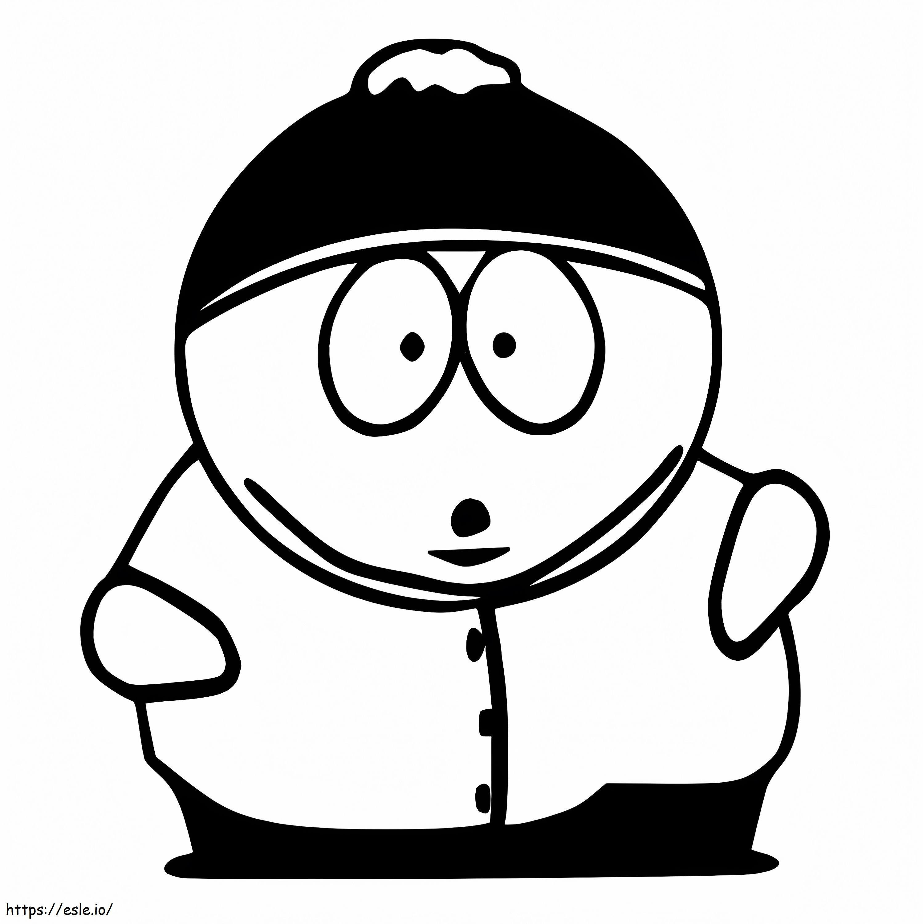 Eric Cartman 1 para colorear