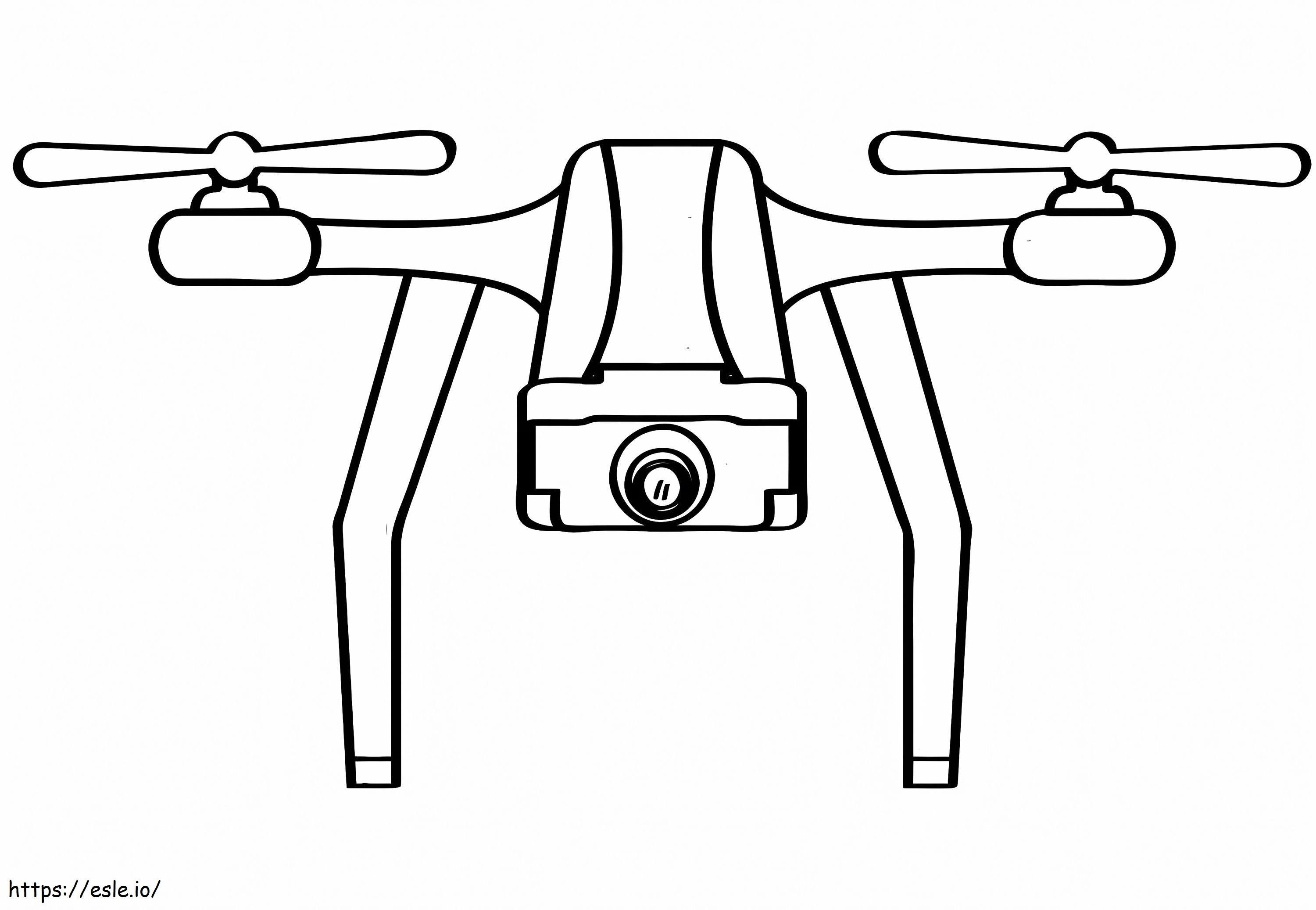 Drohne für Kinder ausmalbilder