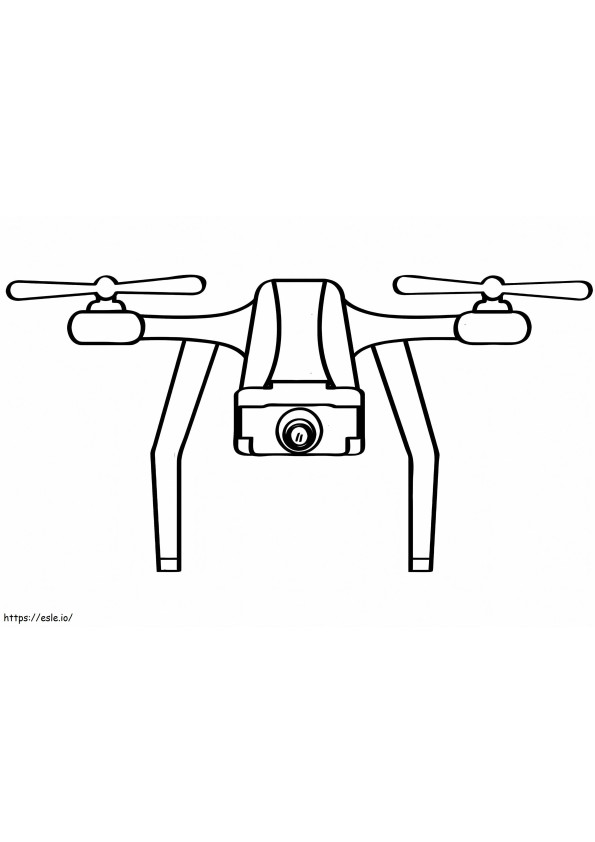 Drone For Kid coloring page