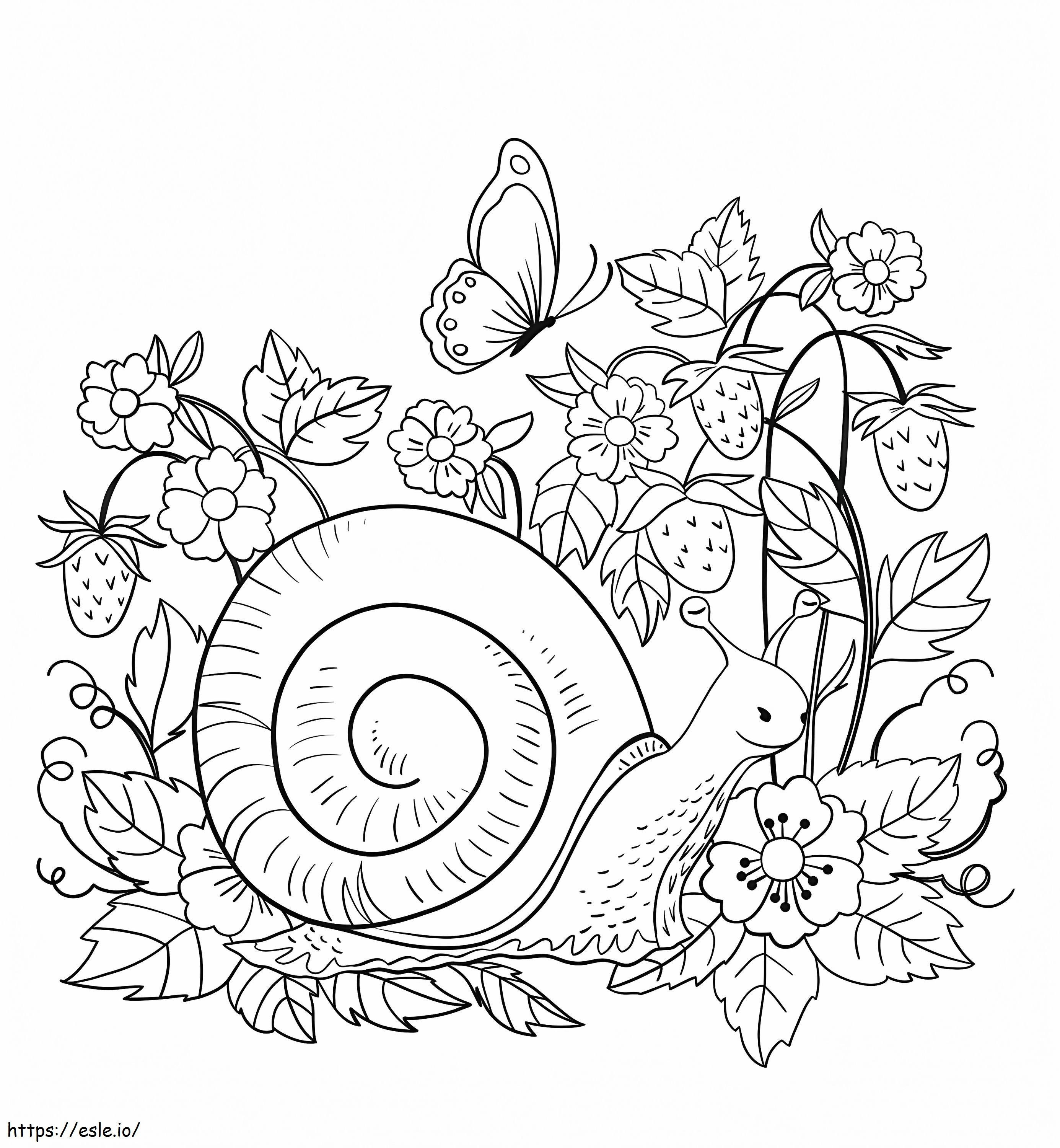 1560157498 Snail A4 coloring page