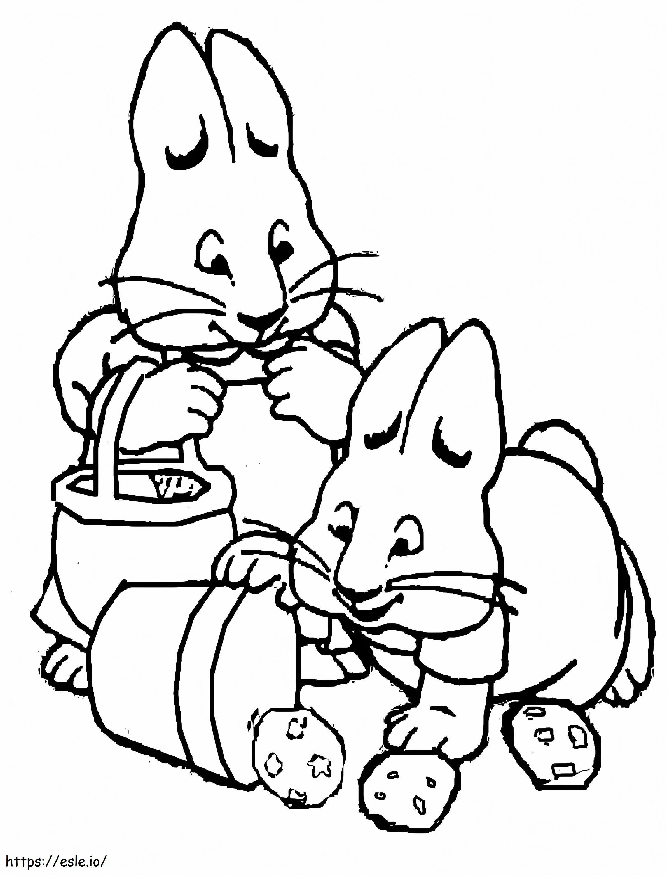 Max And Ruby 3 coloring page