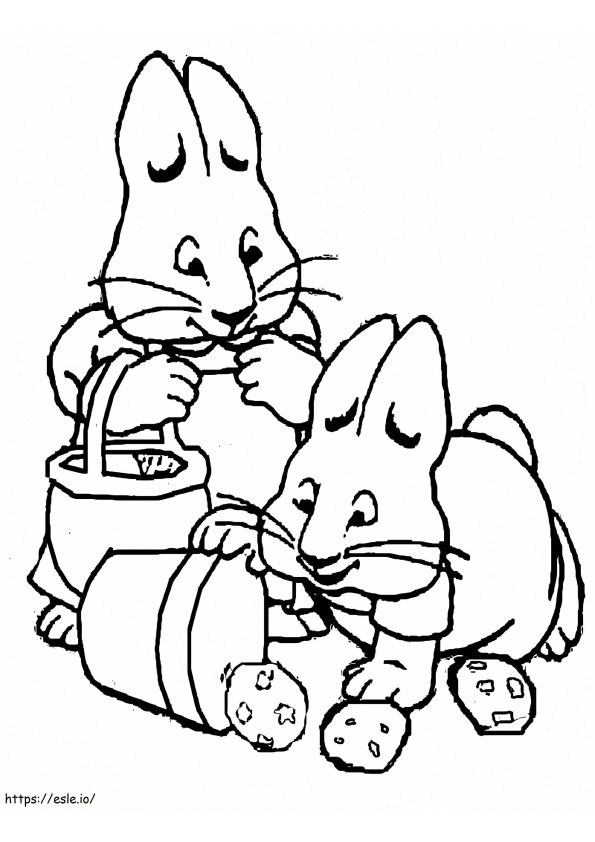 Max And Ruby 3 coloring page