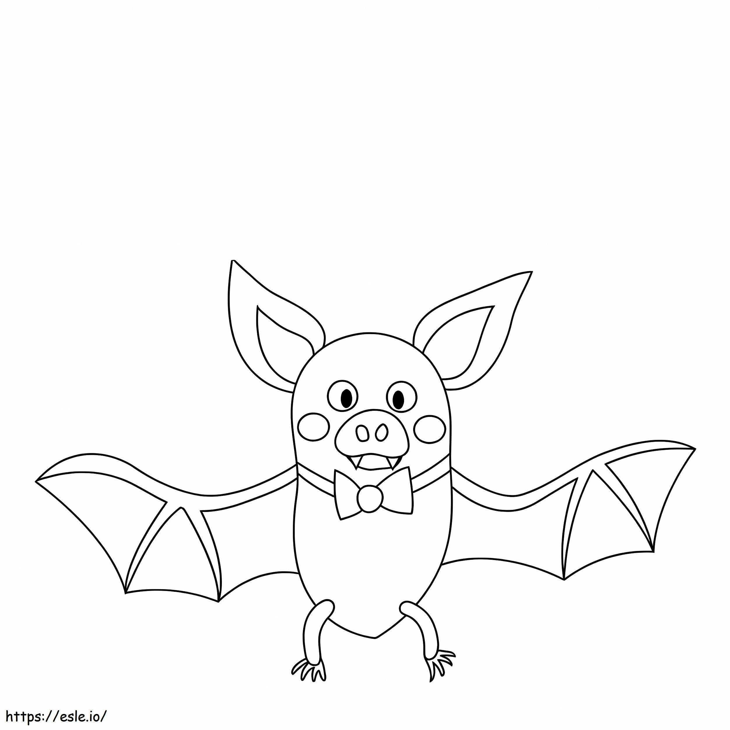 Bat Knight coloring page