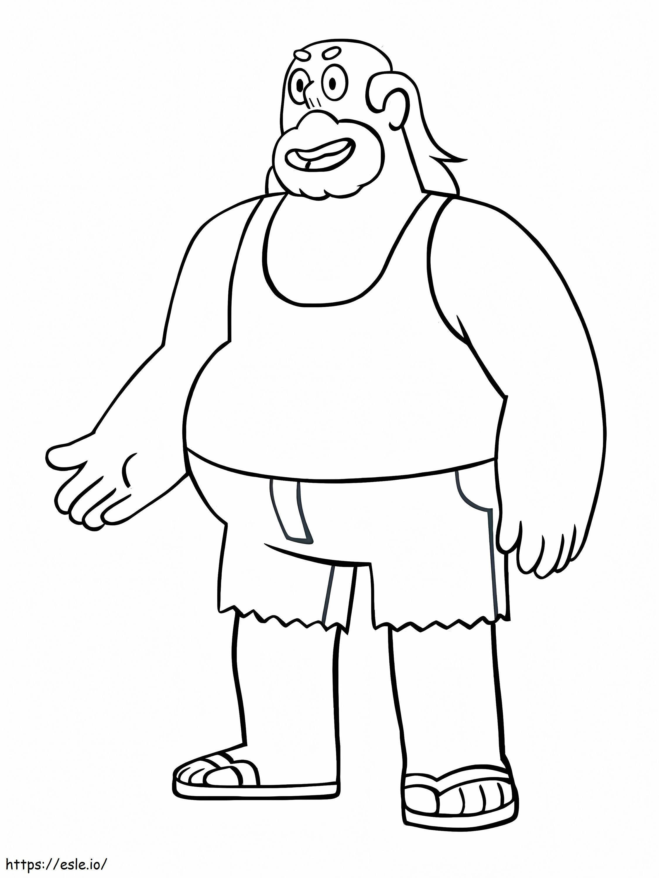Greg Universe coloring page