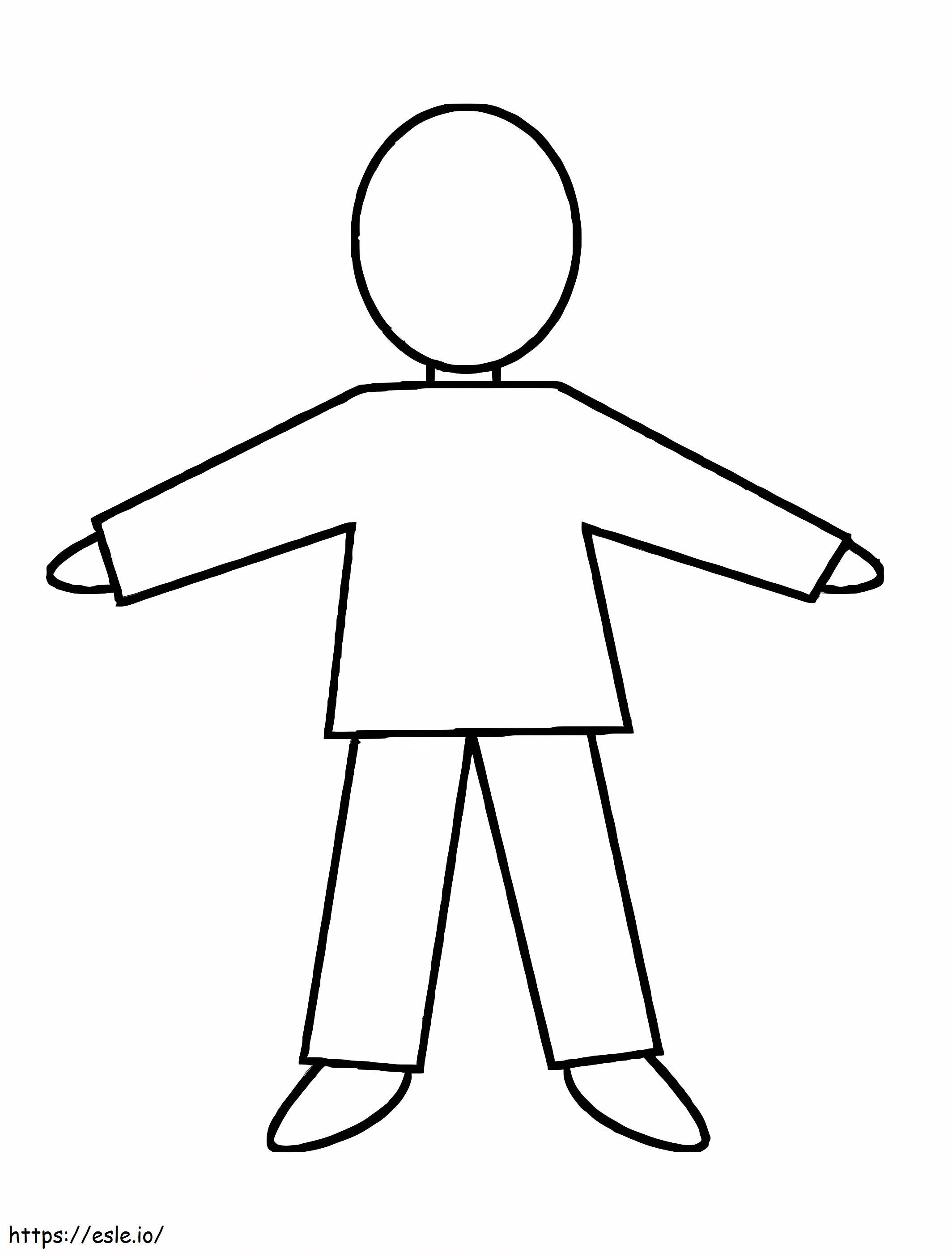 Normal Person Scheme coloring page
