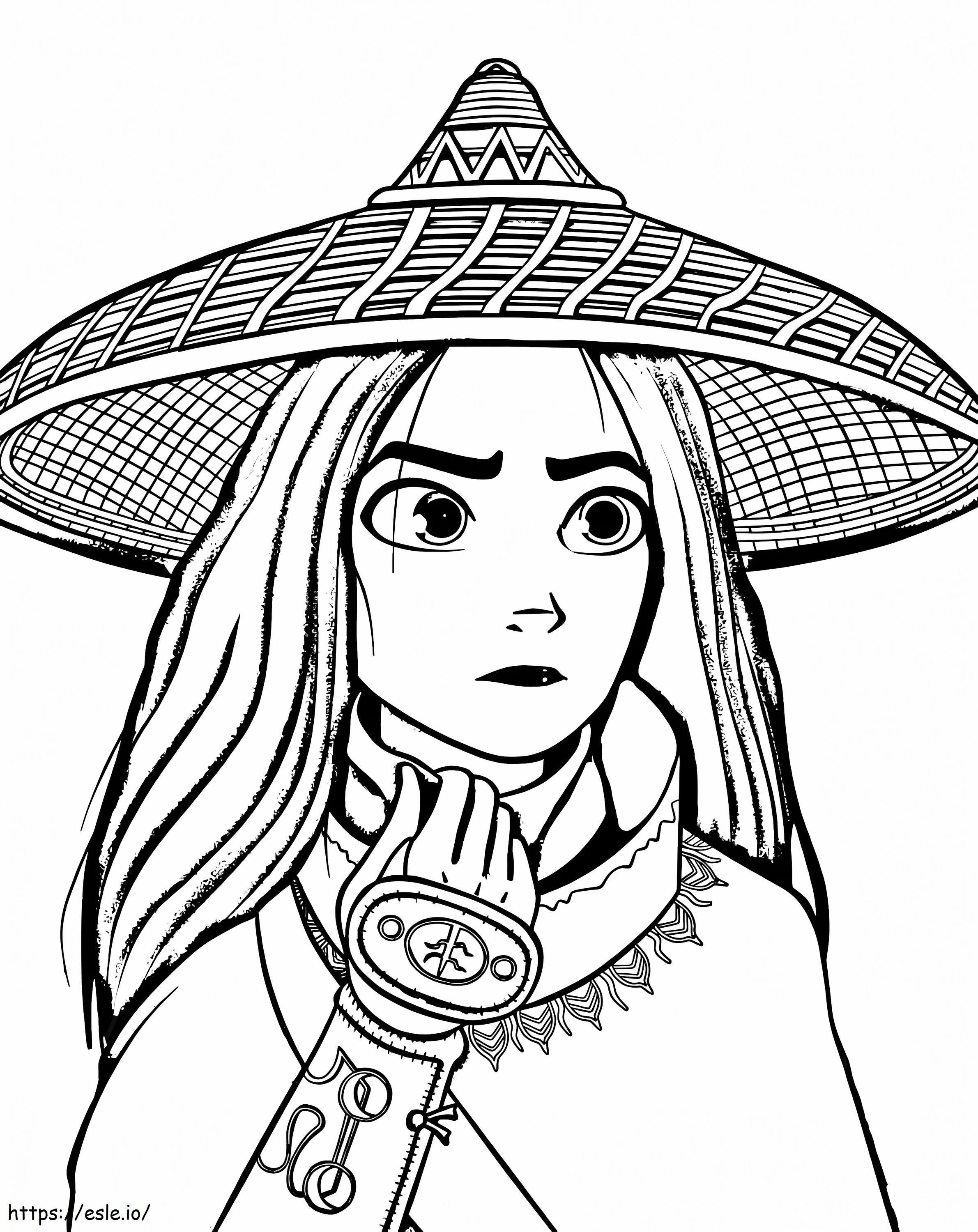 Raya And The Last Dragon 4 coloring page