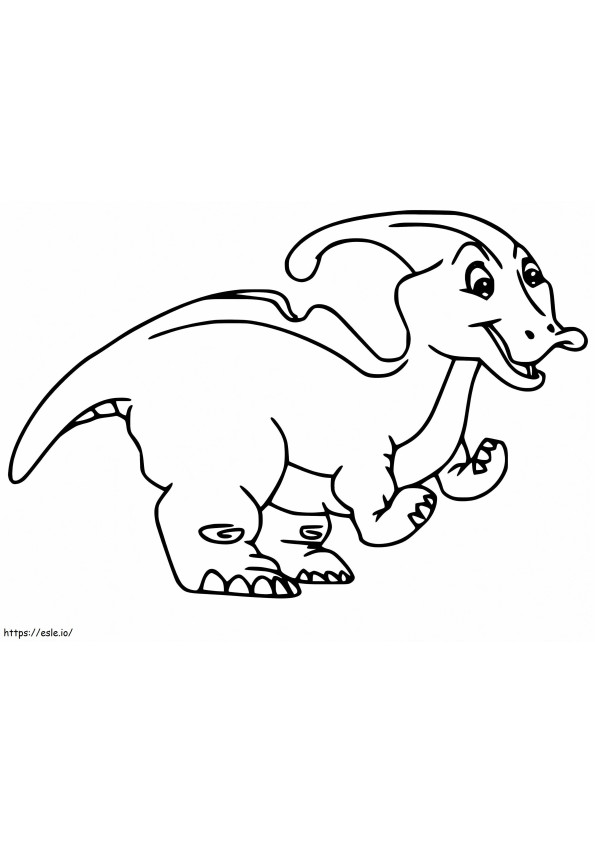 Parasaurolofo divertente