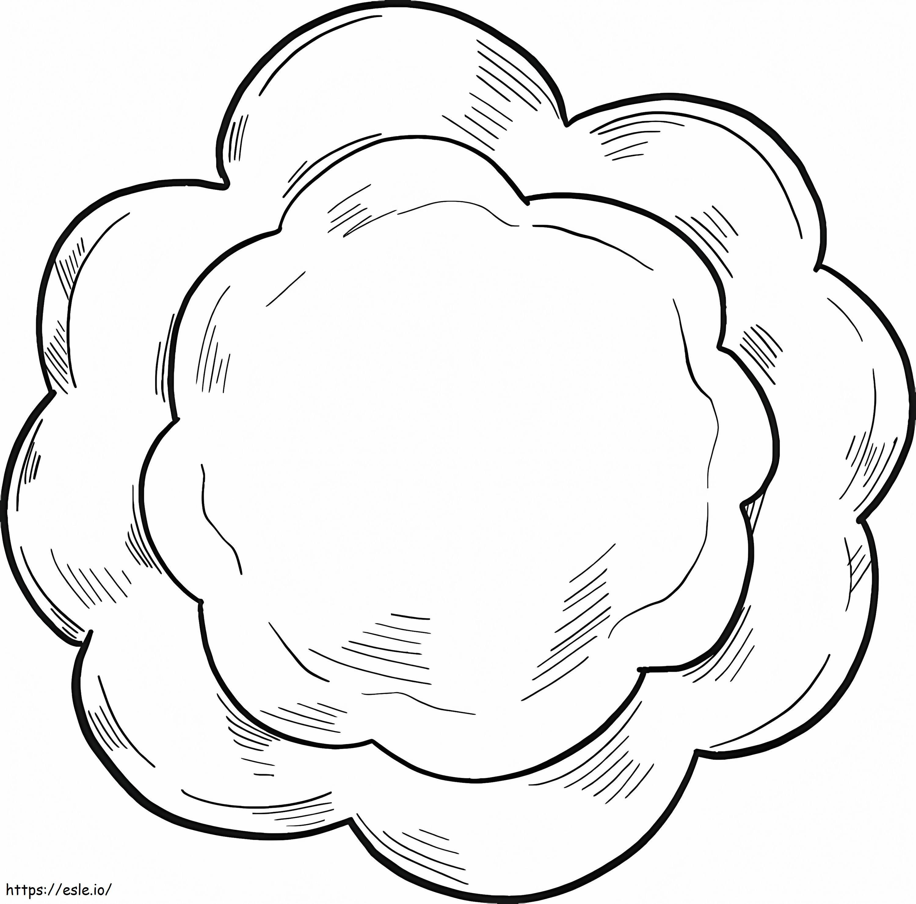 Christmas Cookie 1 coloring page
