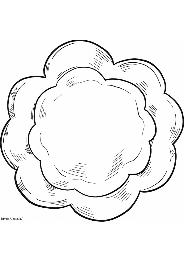 Christmas Cookie 1 coloring page