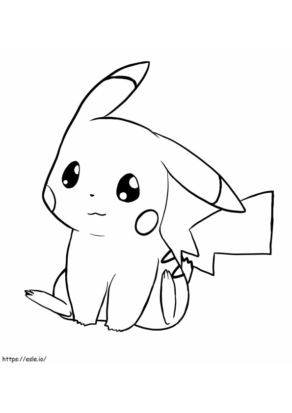 1529290954 Cómo dibujar a Pikachu Pokémon Paso 7 1 000000129817 5 para colorear