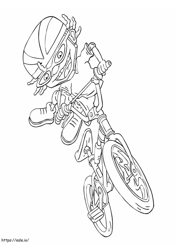 Rocket Power 5 coloring page