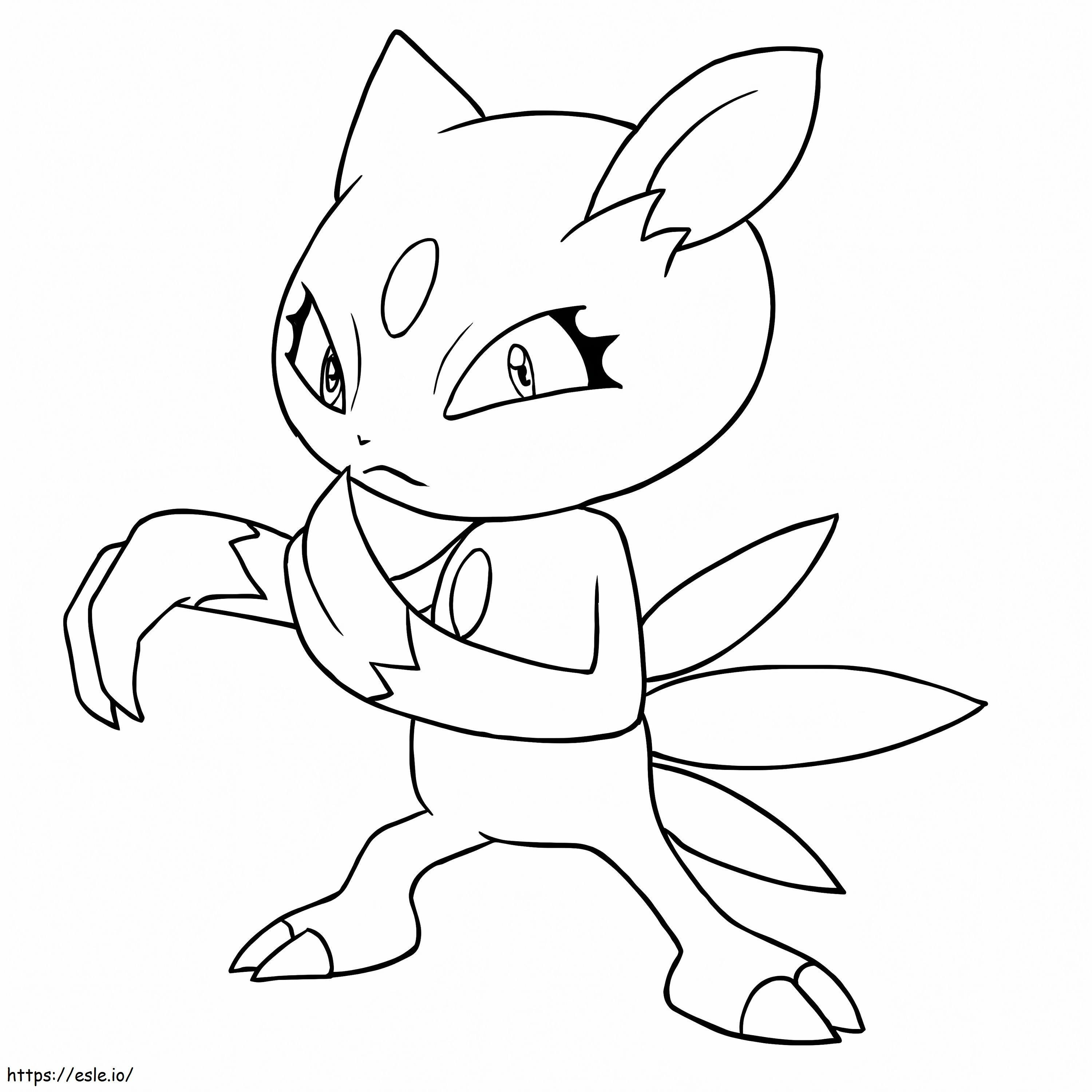 Sneasel Pokemon 3 coloring page