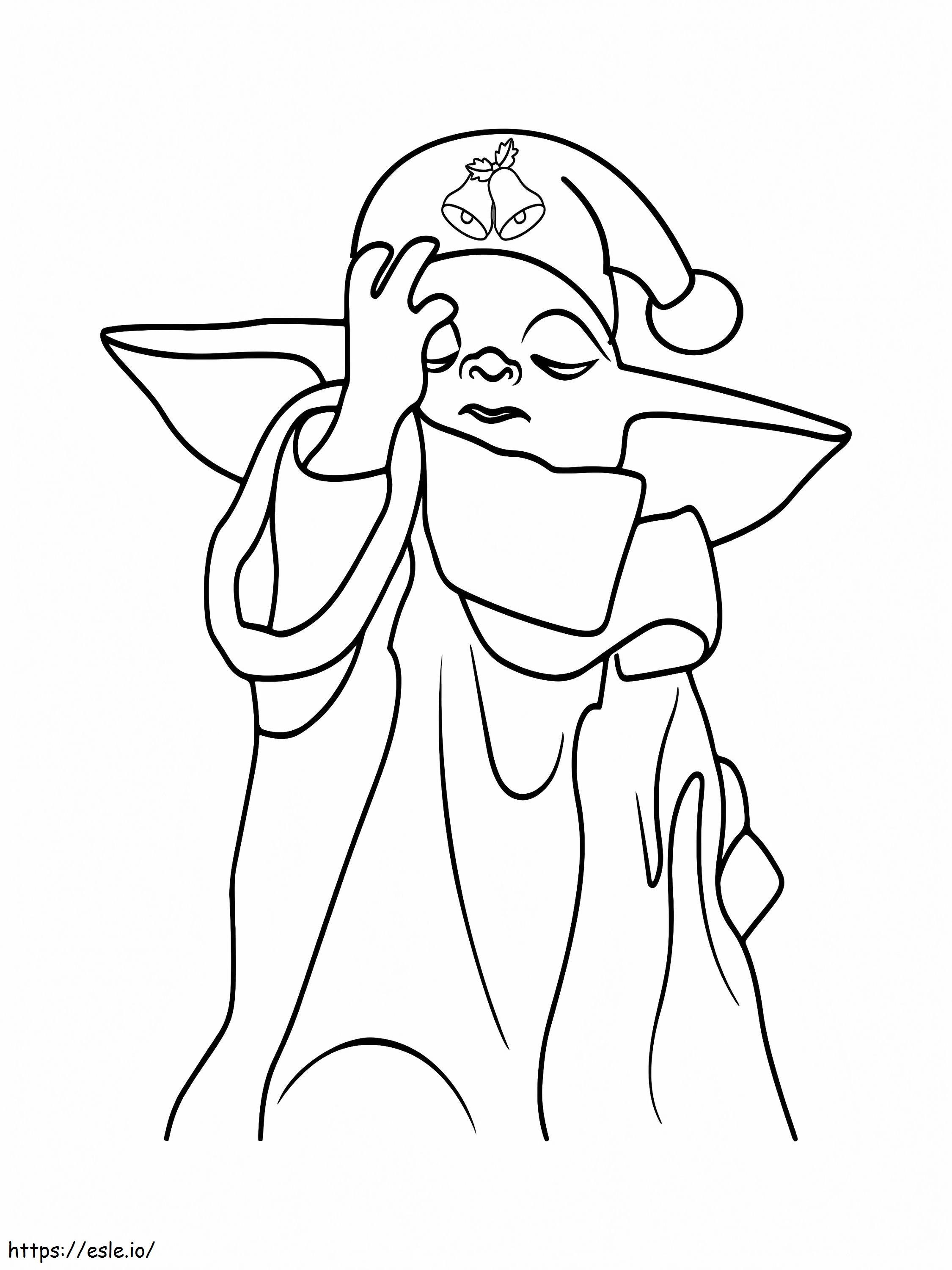 Baby Yoda Weihnachten Malvorlagen 12 ausmalbilder