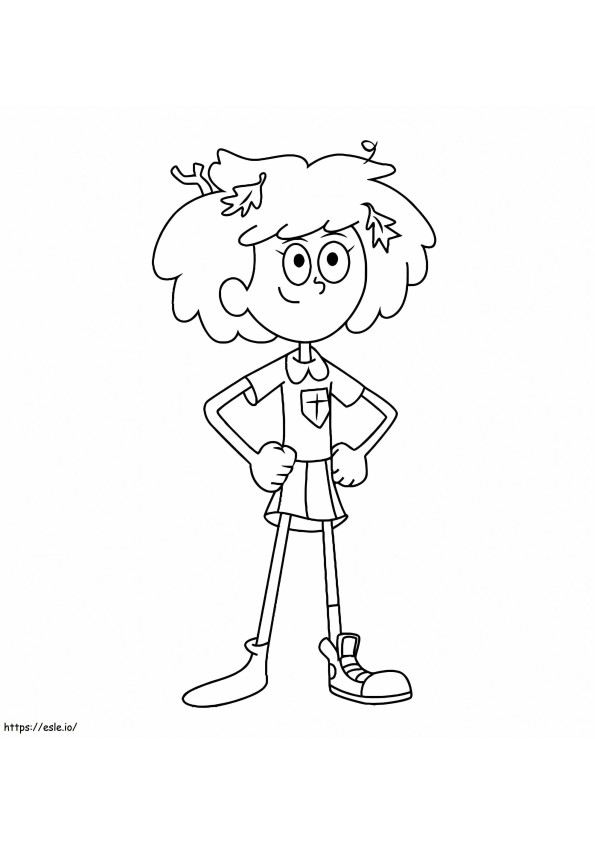 Anne Boonchuy coloring page