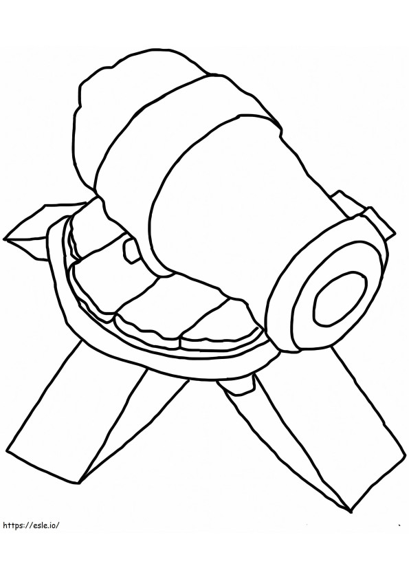 Canyon coloring page