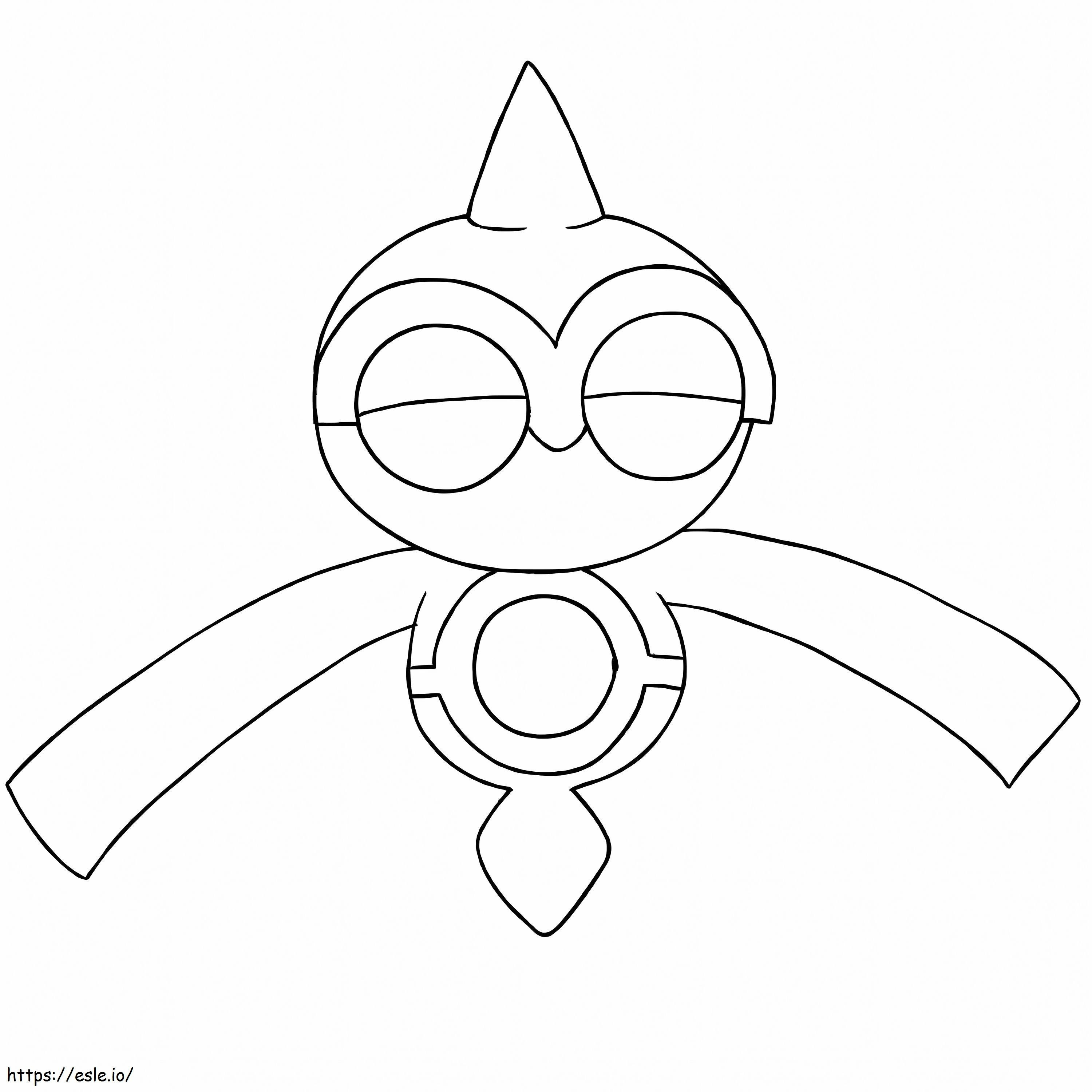 Baltoy In Pokemon coloring page