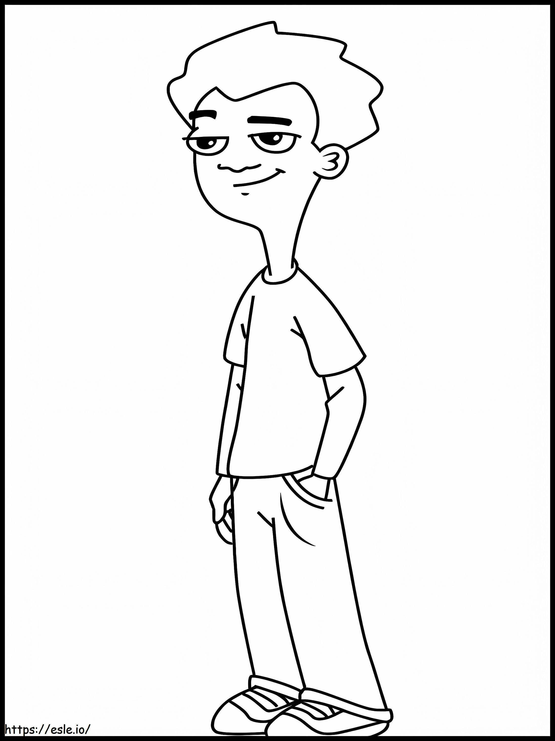 Zack Underwood coloring page