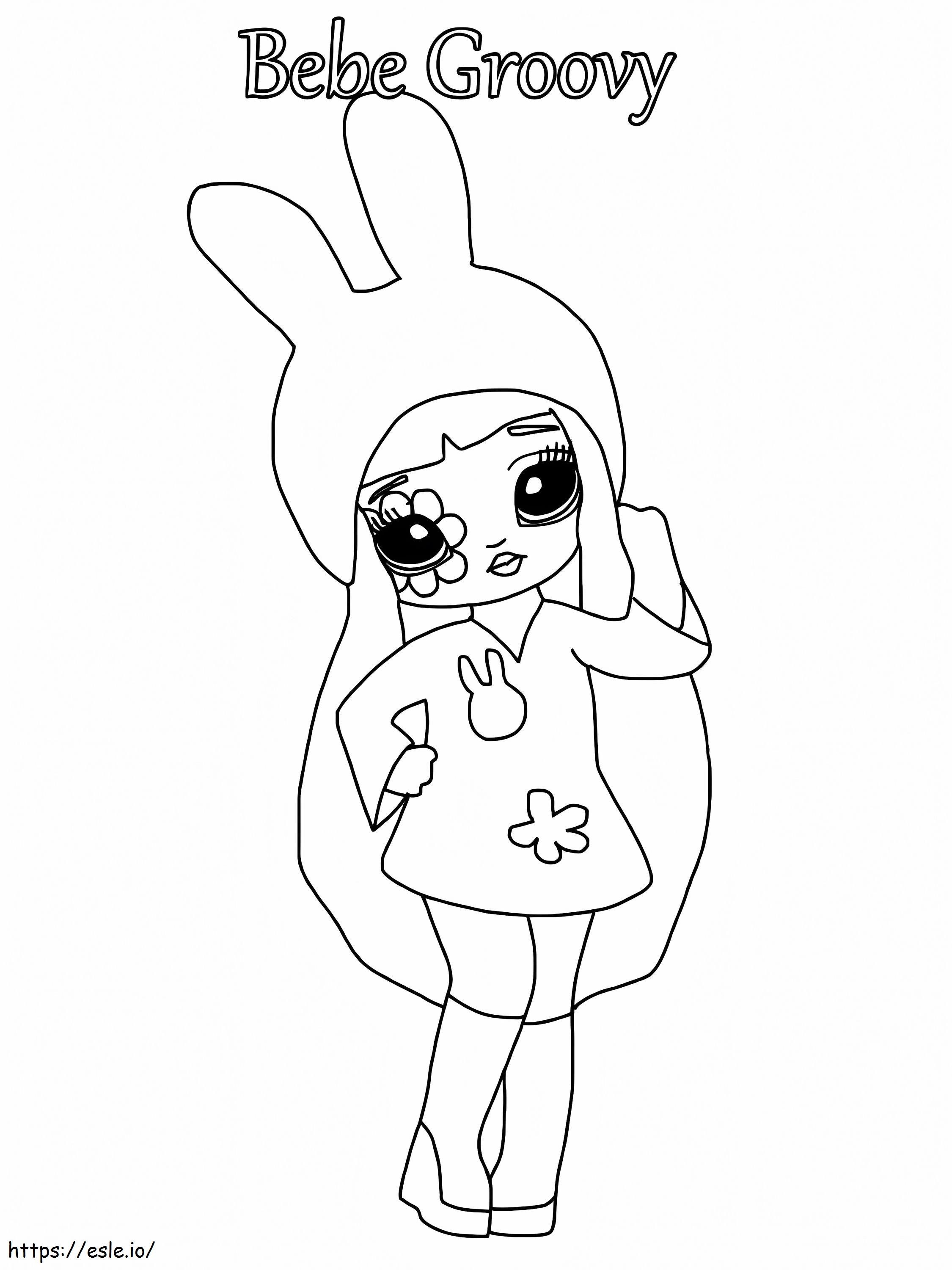 Coloriage Bébé Groovy Na Na Na Surprise à imprimer dessin