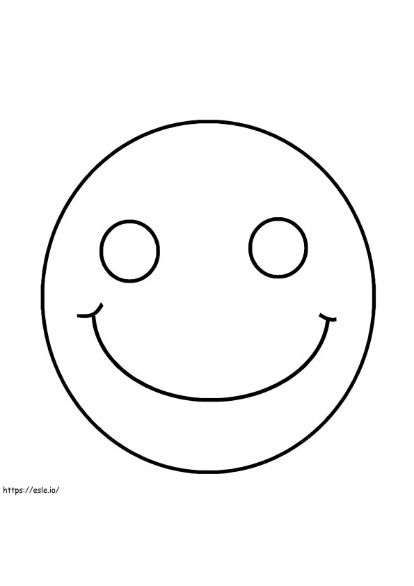 Smiley-Gesicht 10 ausmalbilder