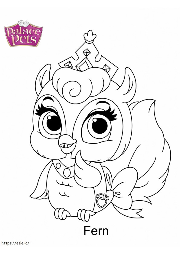 1587025435 Palace Pets Fern coloring page