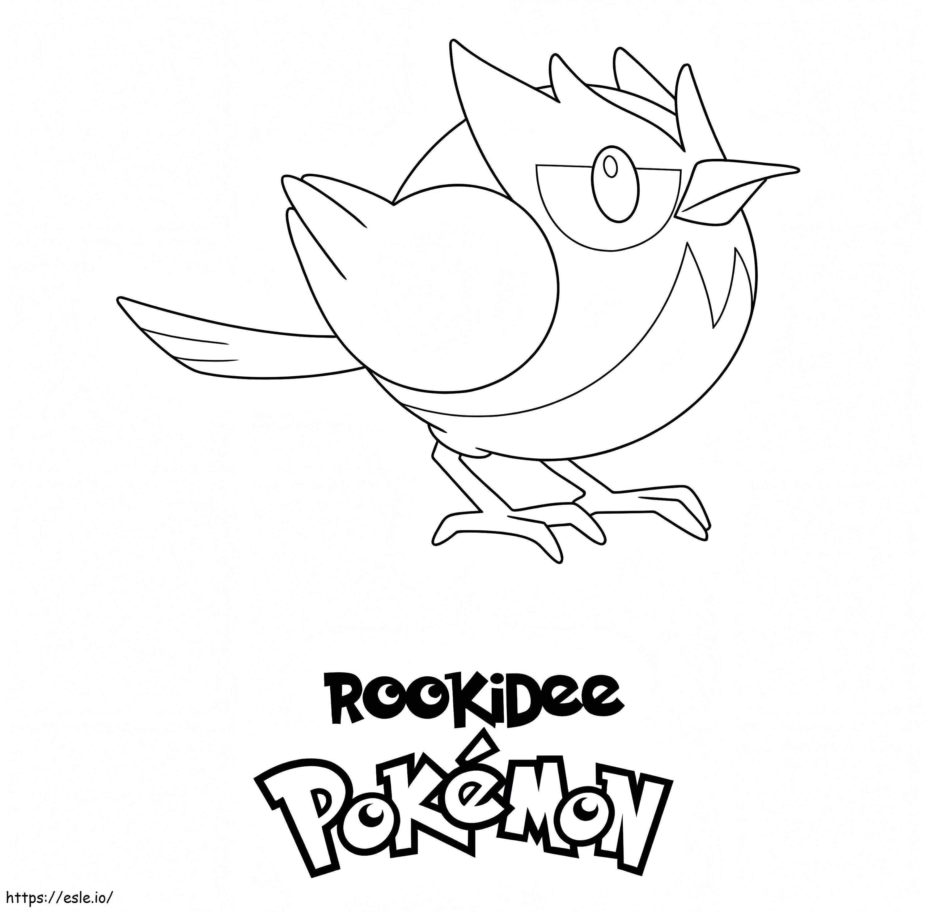Rookidee Pokemon coloring page