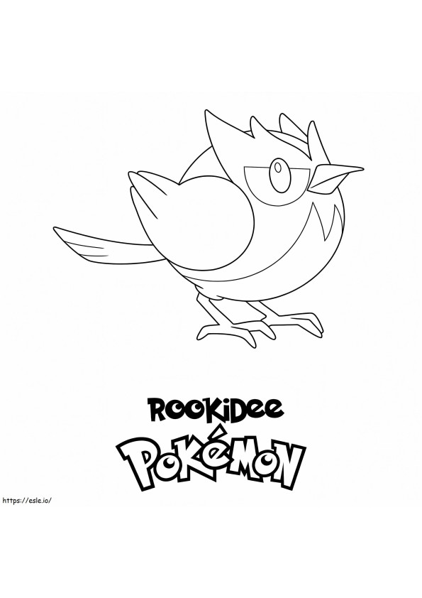Pokemon Rookidee kolorowanka