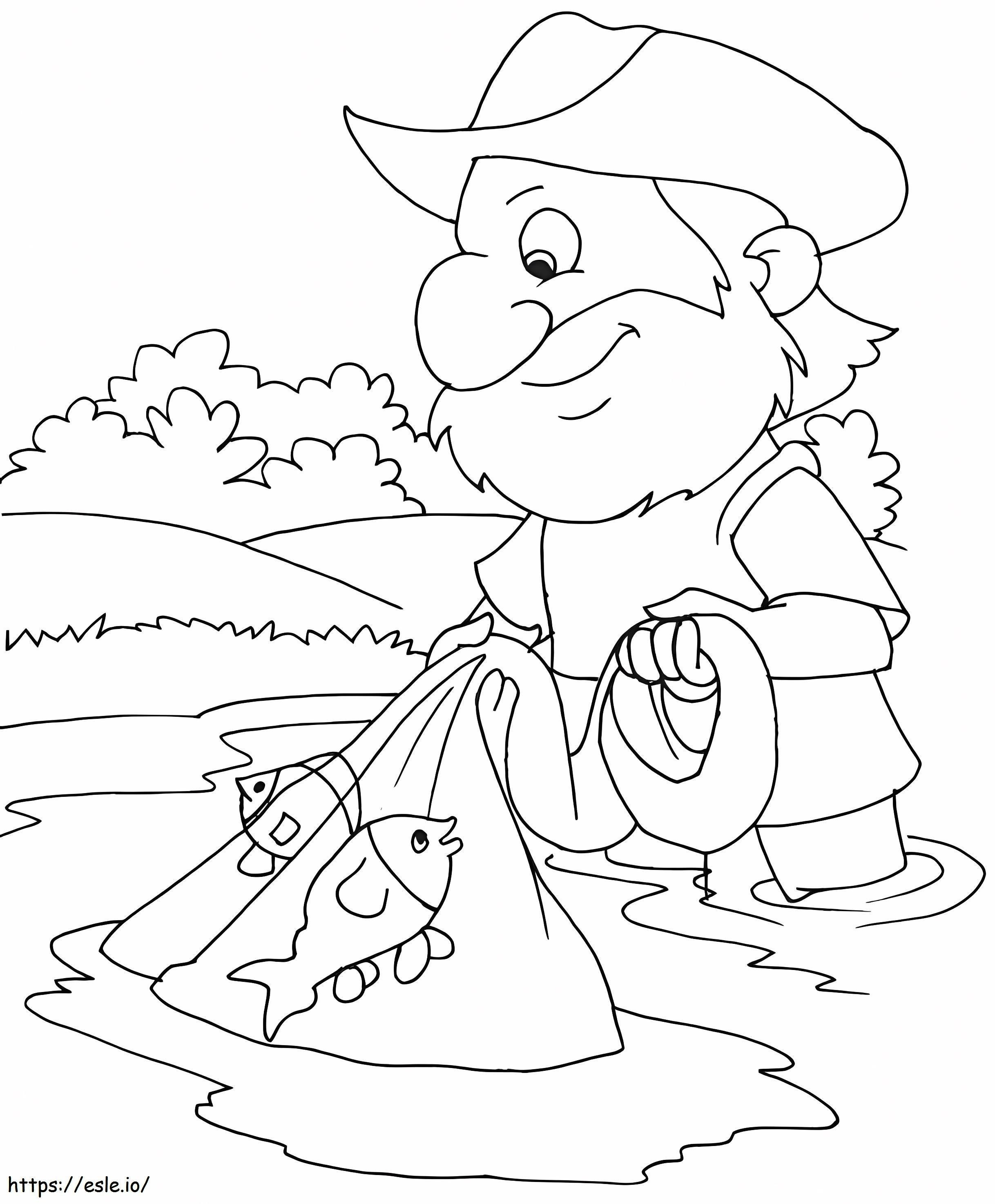 Fisher Dwarf E1649063590952 coloring page