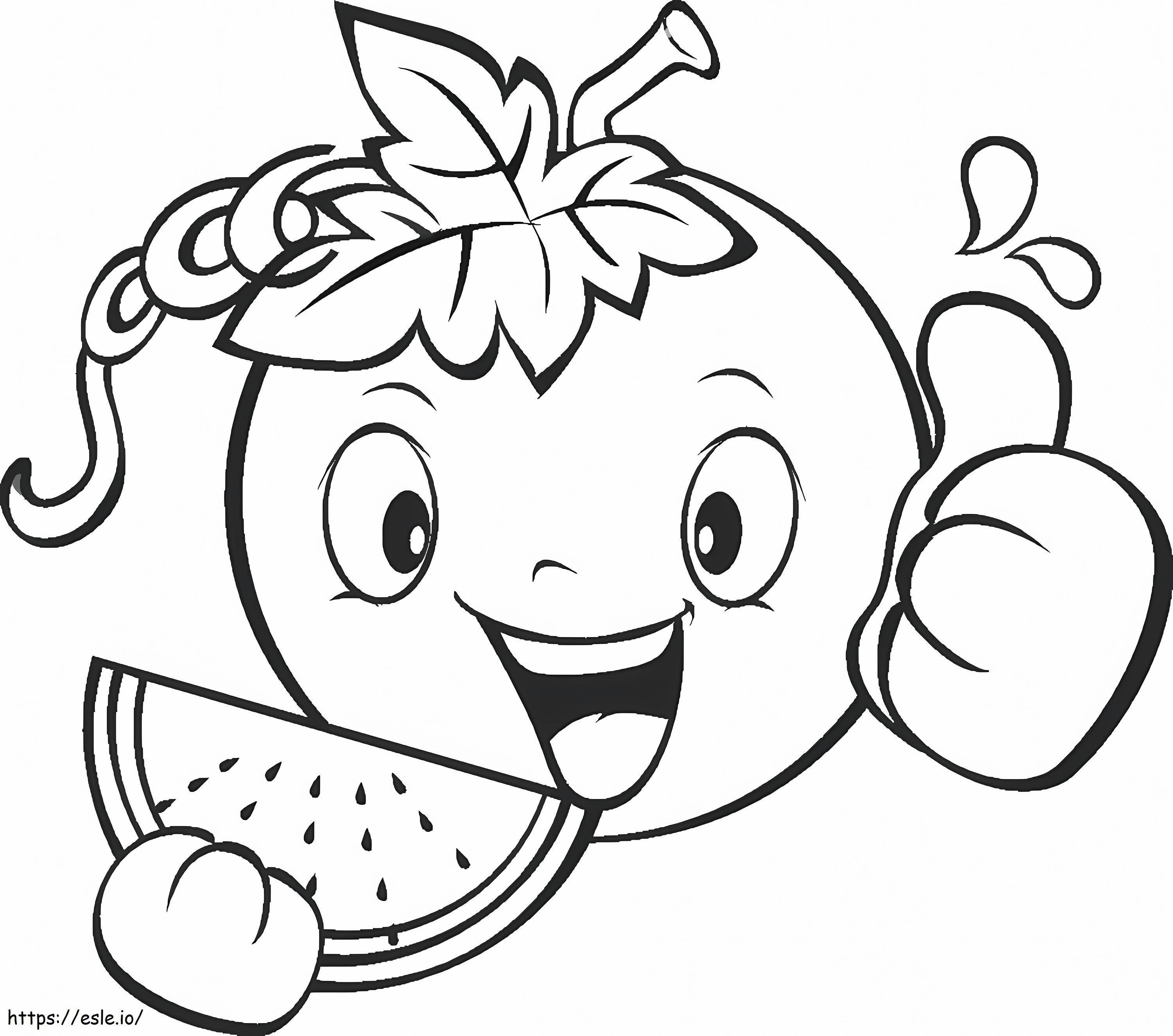 1543626316 Fruit And Vegetable 11 coloring page