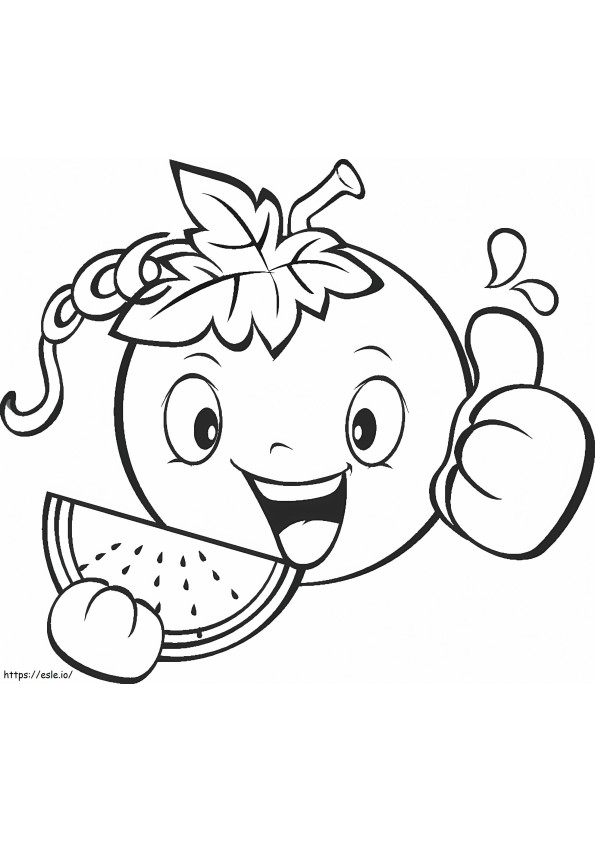 1543626316 Fruit And Vegetable 11 coloring page