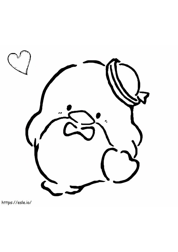 Free Tuxedo Sam To Color coloring page