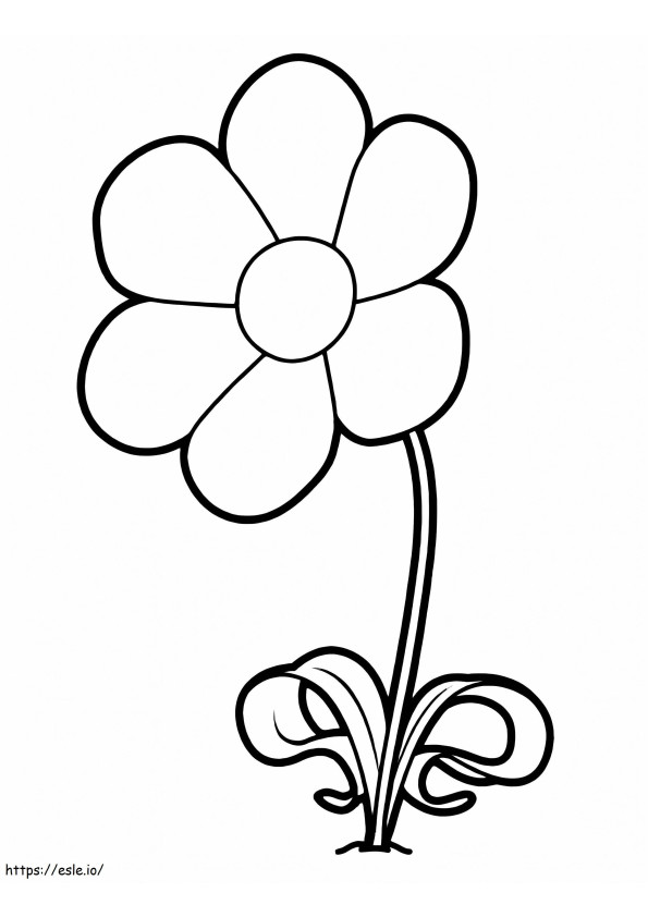 Coloriage Fleur d'Uki à imprimer dessin