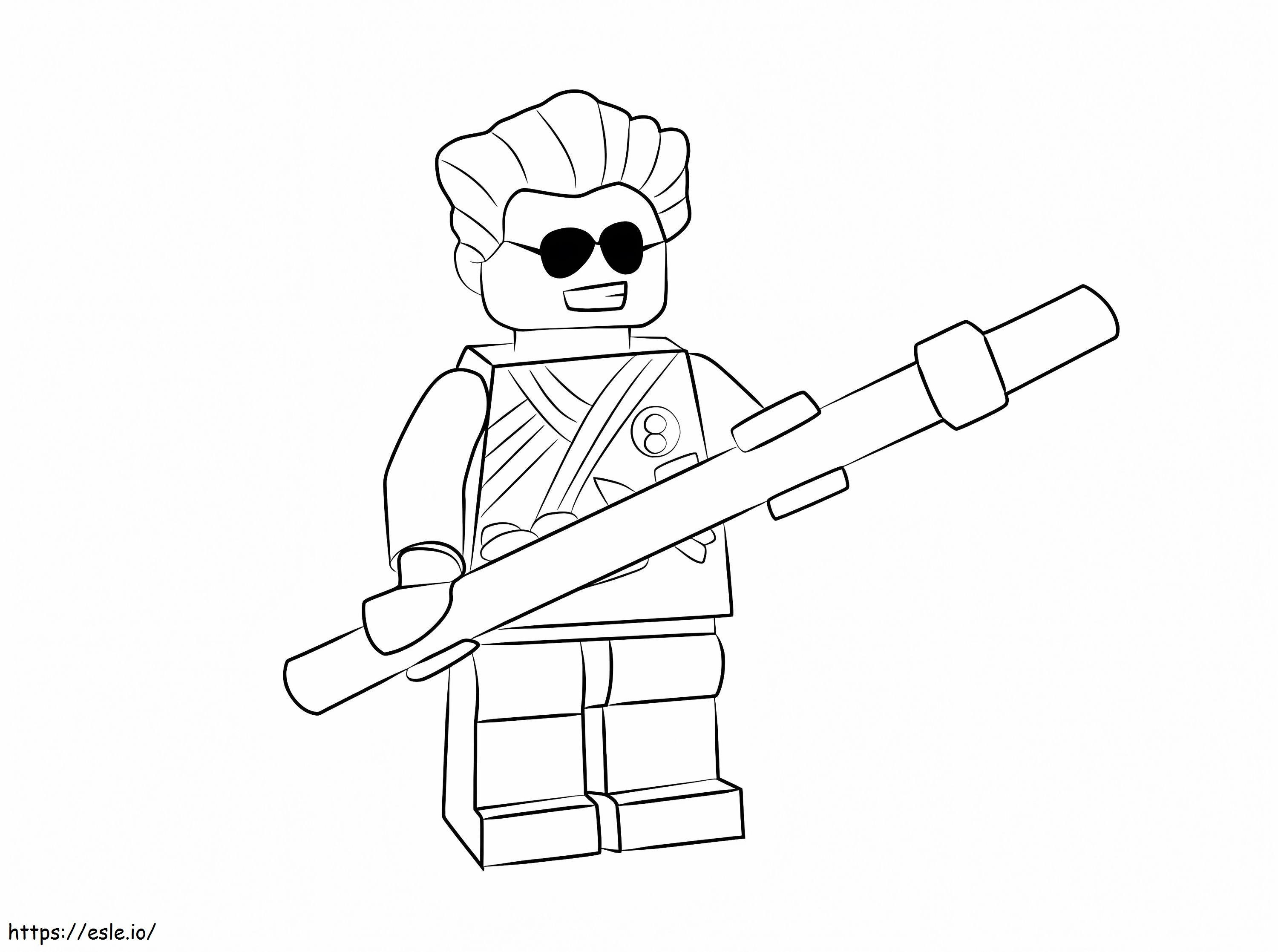 Griffin Lego Ninjago coloring page