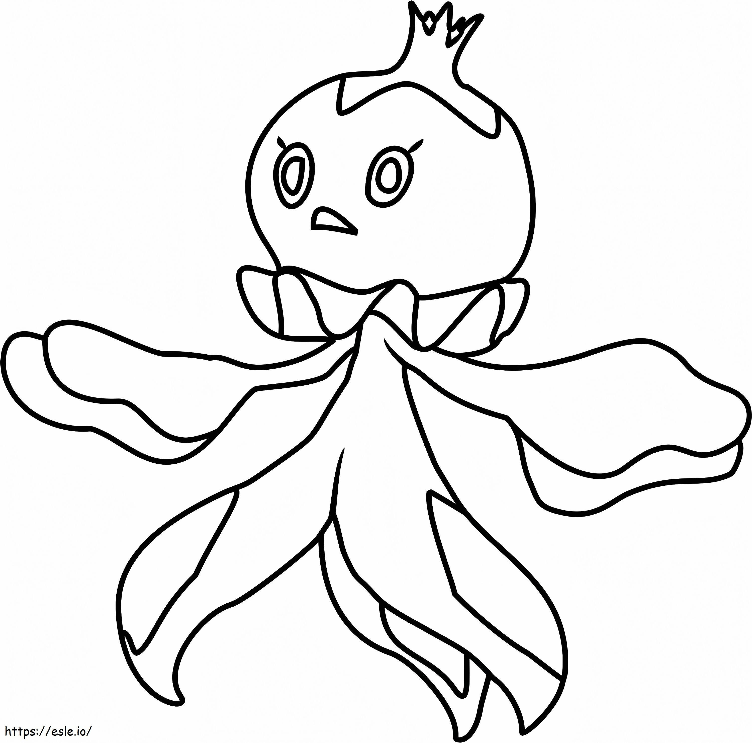 Frillish Pokemon coloring page