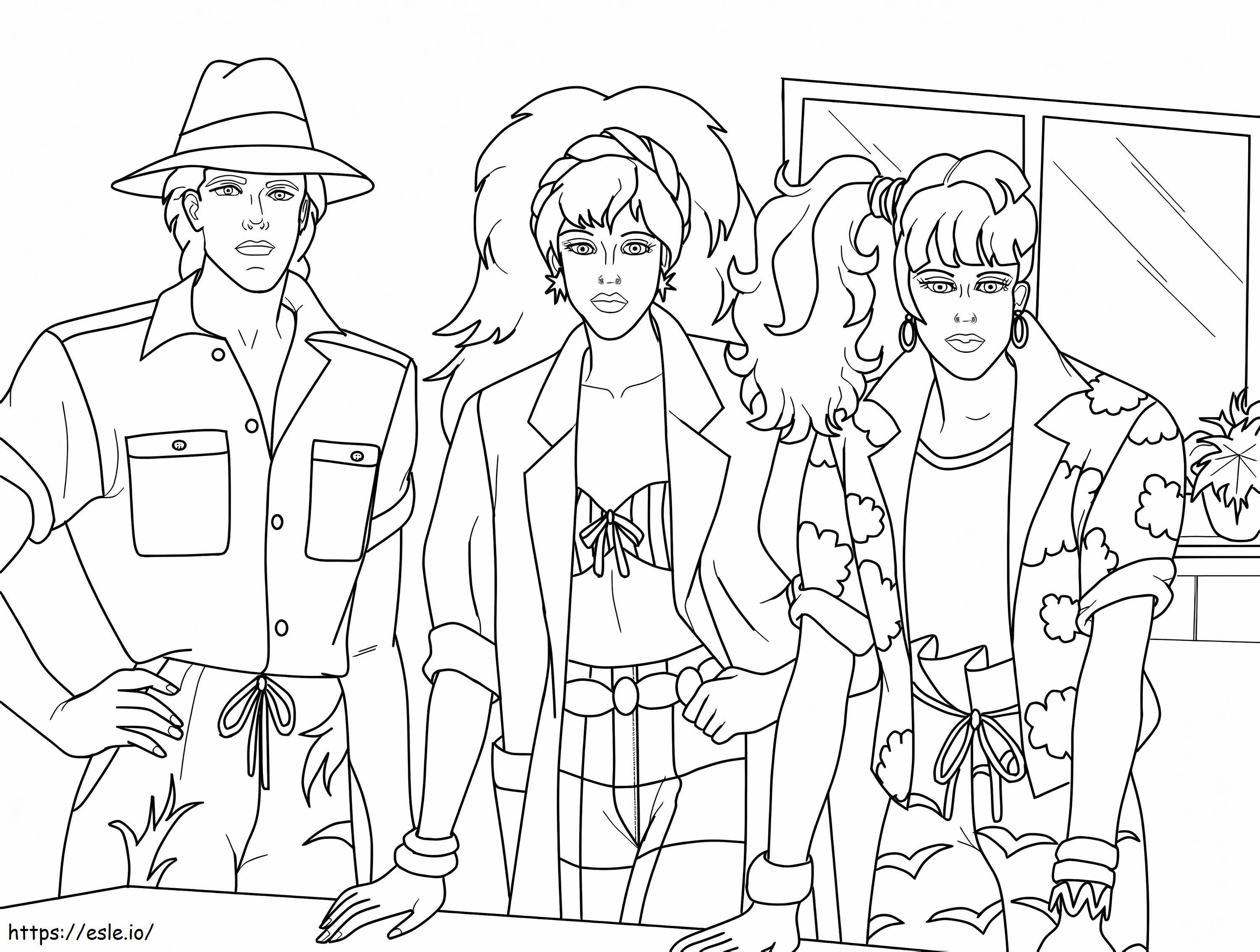 Jem And The Holograms 14 coloring page